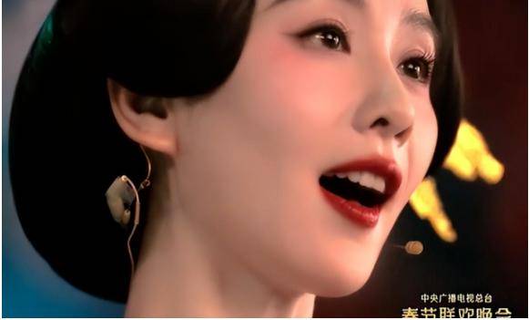 刘涛的战国袍,大气委婉,让人一秒穿越到她的妈祖造型.