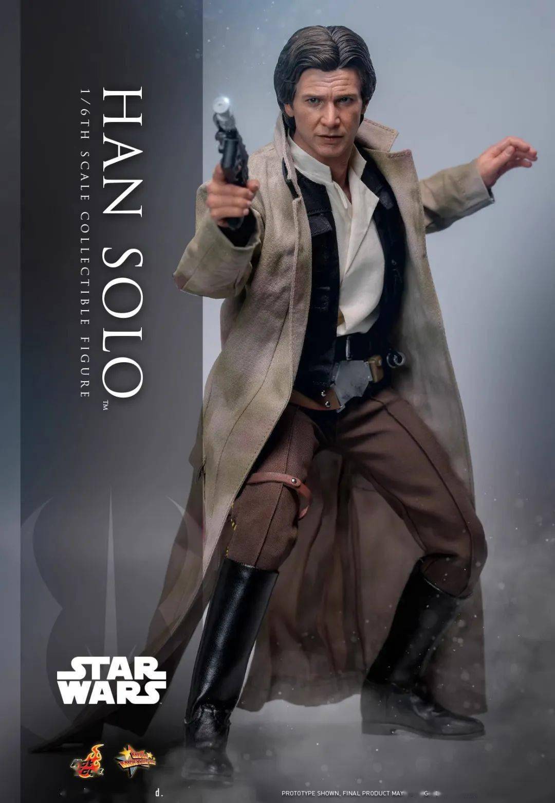新品预定~ hottoys ht 1/6 mms740 星球大战6 绝地归来 汉·索罗