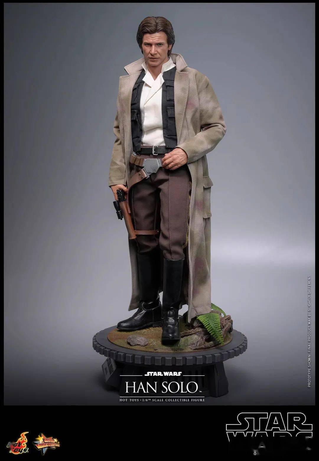 新品预定~ hottoys ht 1/6 mms740 星球大战6 绝地归来 汉·索罗
