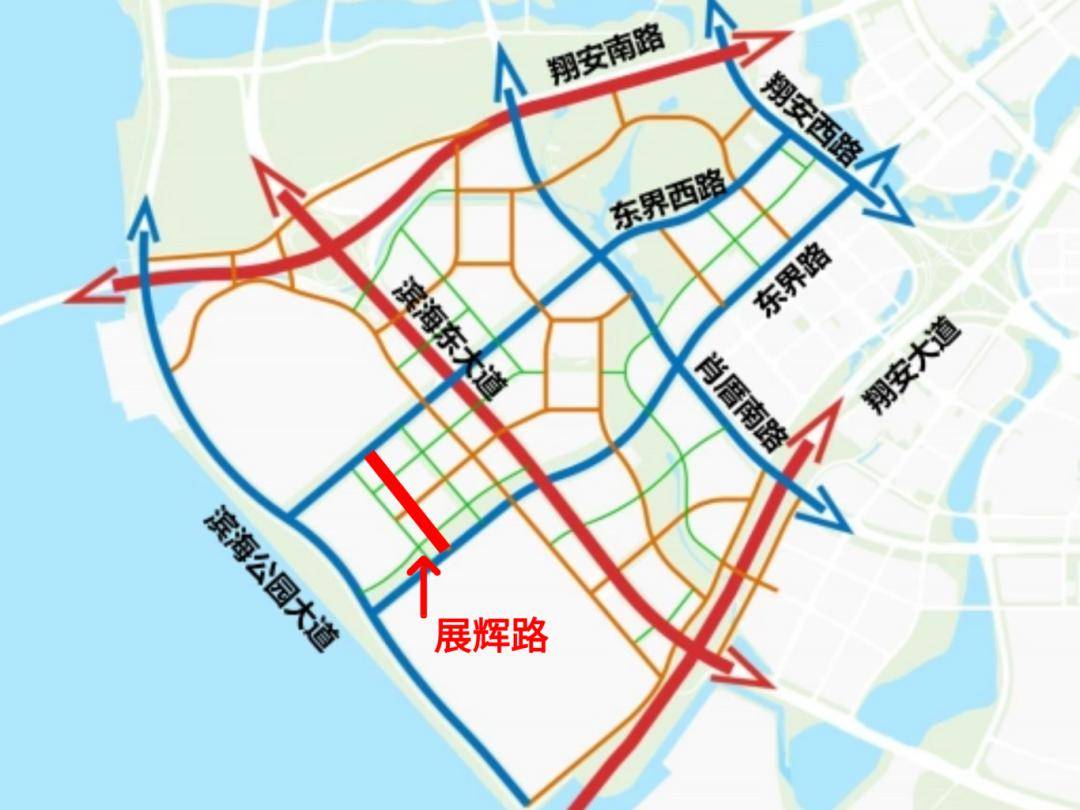 翔安溪东路路线规划图图片