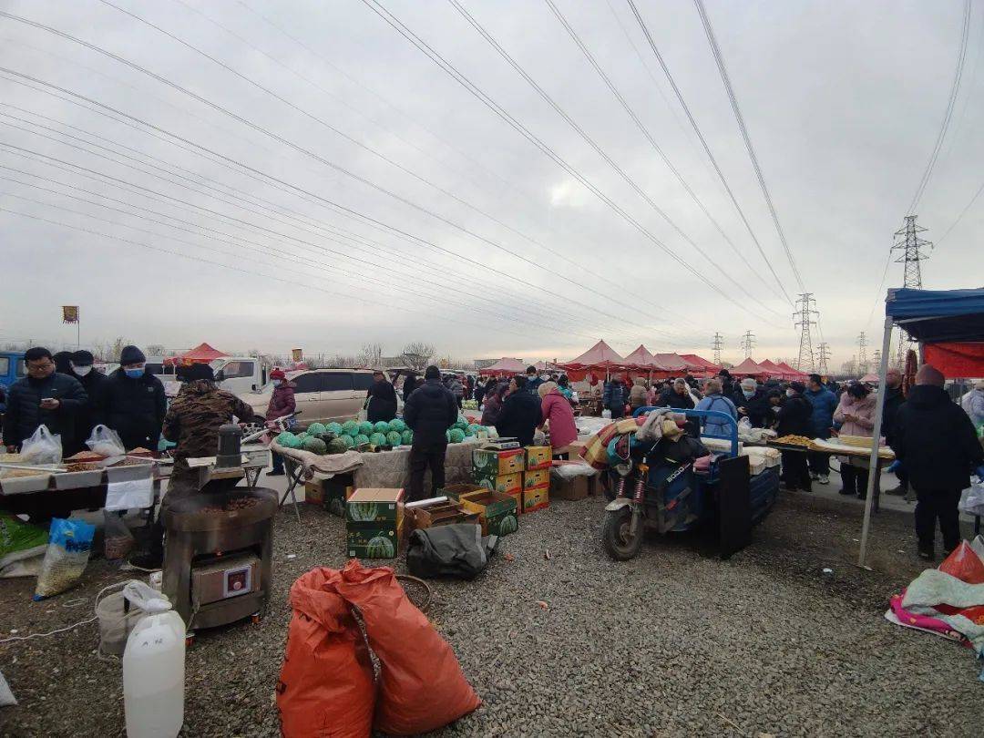 通州台湖大集明天回归,次渠大集也开了……_集市_公园_摊位