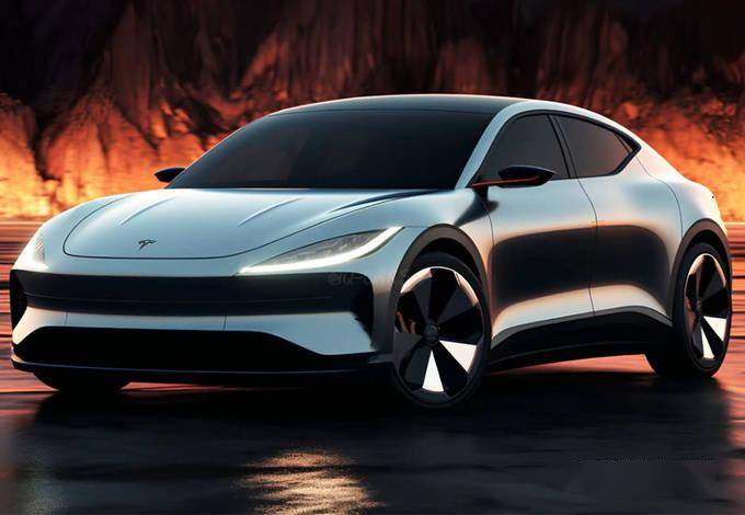 特斯拉新轿车实拍曝光!溜背轿跑造型/国产售价更低_搜狐汽车_搜狐网