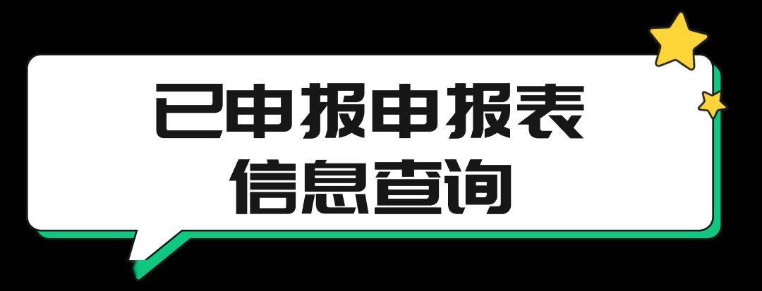 教你如何查询申报类涉税信息,看过来