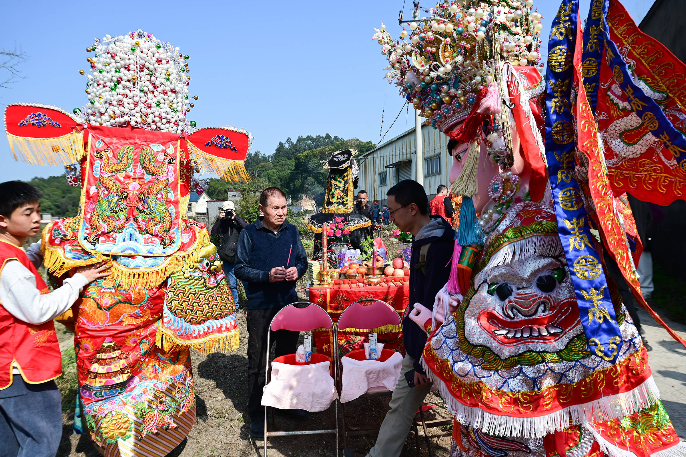 雷州市韶山村游神图片