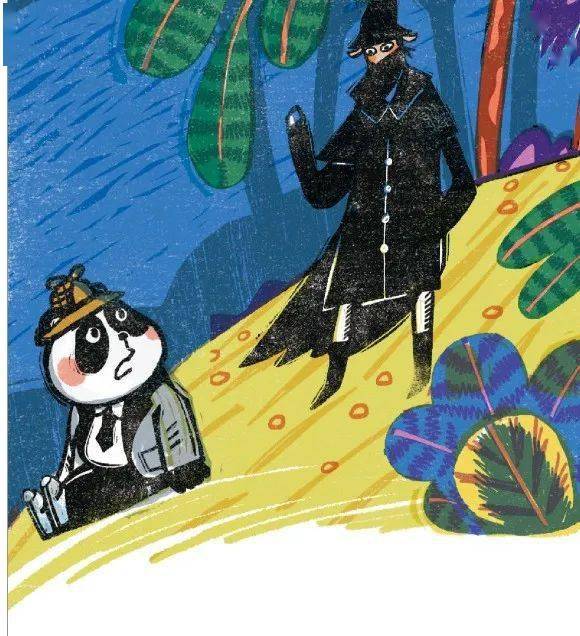 【插画欣赏】"黑白熊侦探社"系列_图书_儿童文学_赵光宇