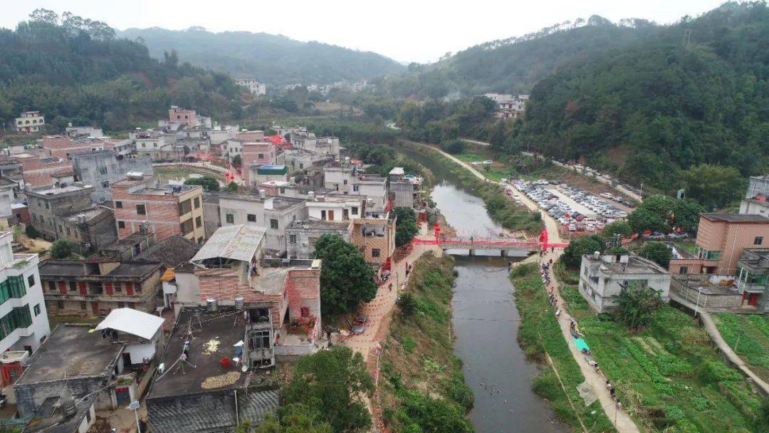航拍藤县蒙江镇古厚尚厚村_建设_生活_特色