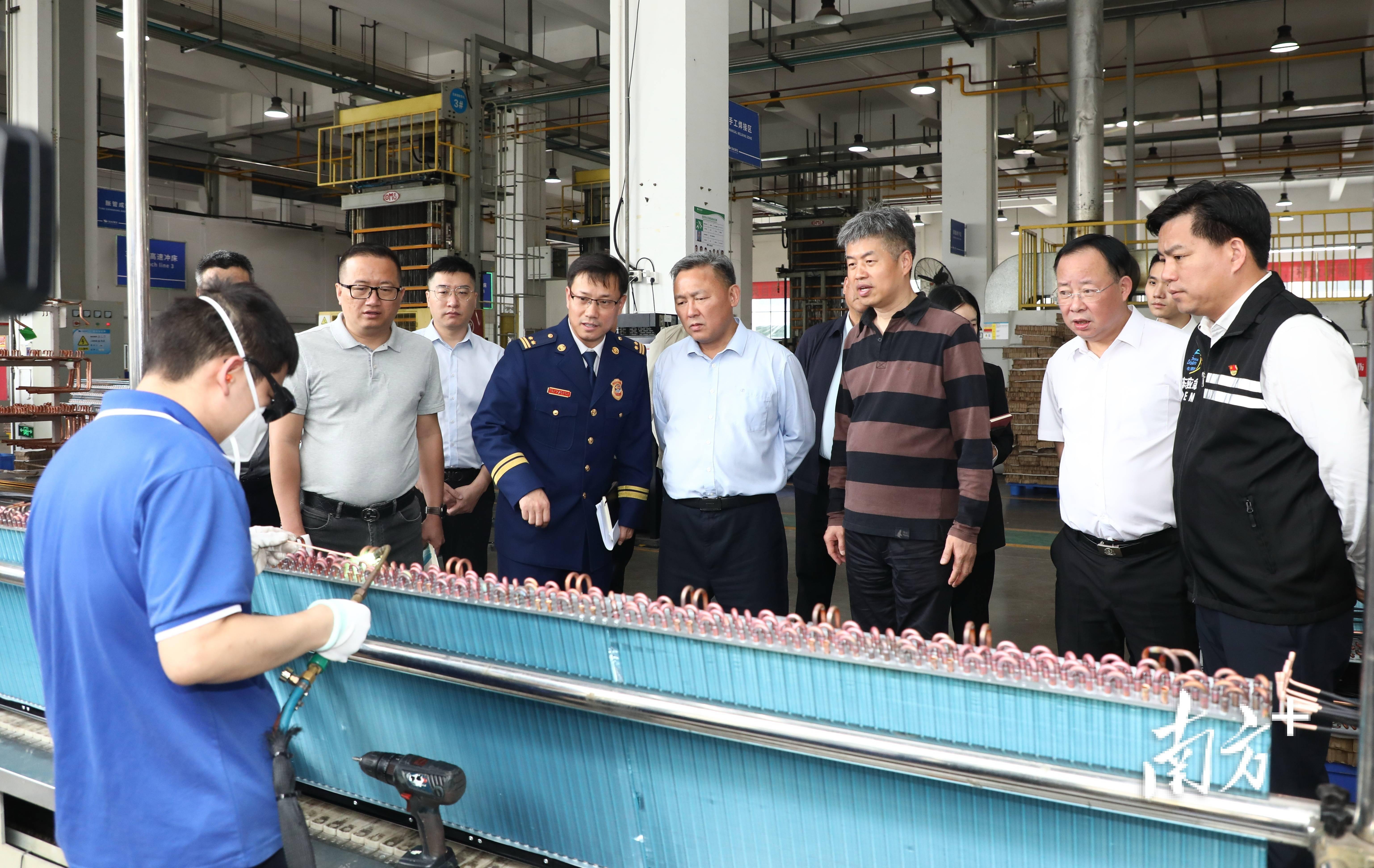 冲刺"开门红",樟木头主要领导调研复工复产情况_发展_企业_黄淦洪