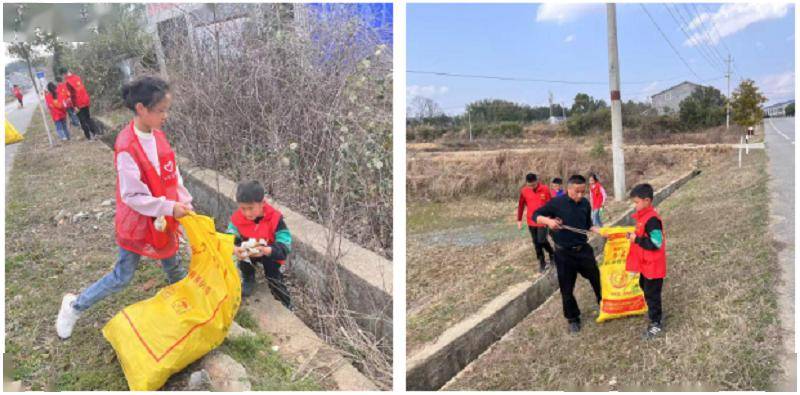 向家镇:"志愿红"牵"小手" 文明扮靓幸福家园_整治_环境_人居
