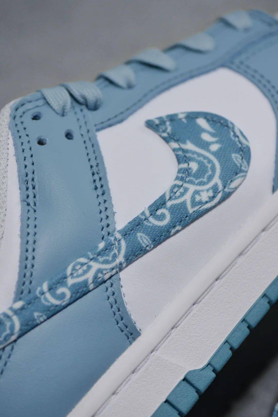 wmns nike dunk low "blue paisley"|soar 限量发售_蓝色_顾客_微信