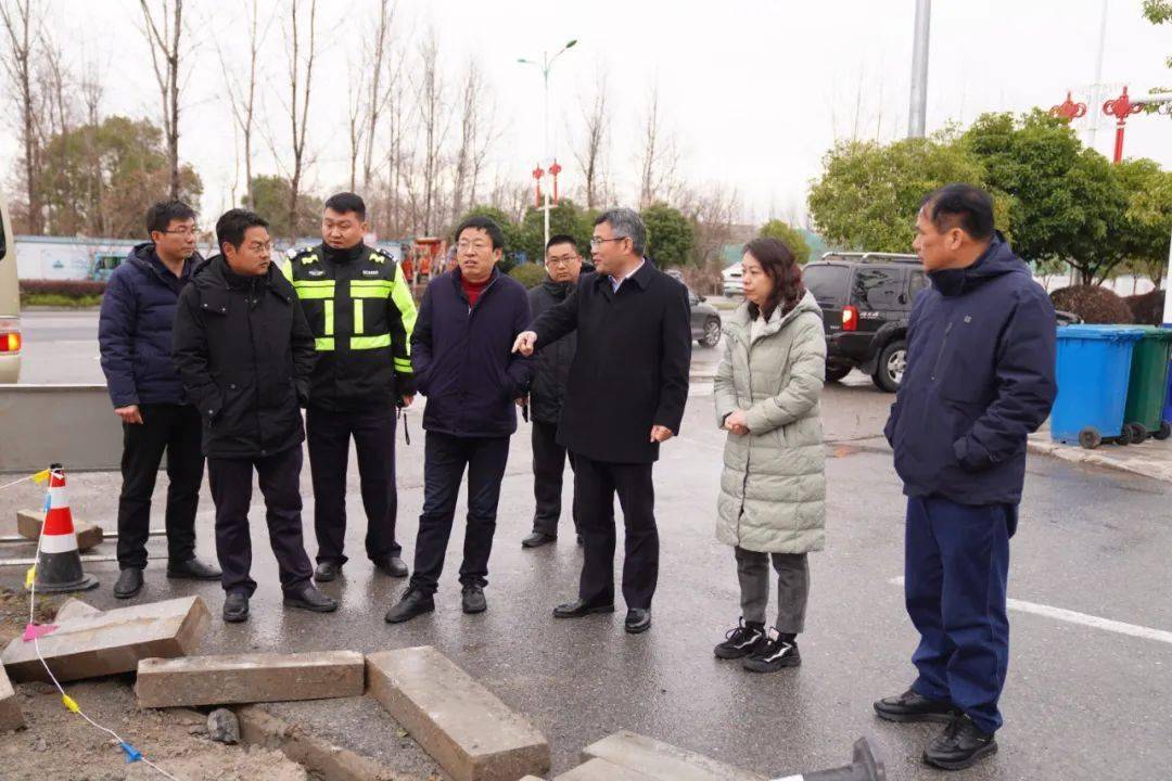 王国林督导文明创建工作