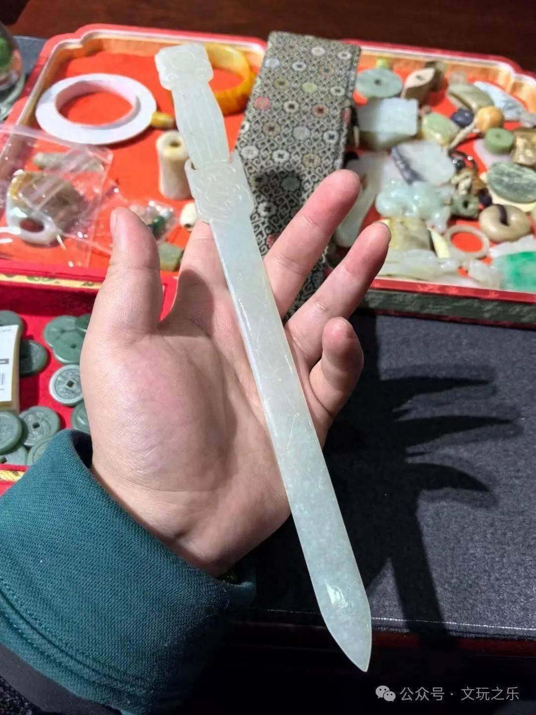 明代的67道家法器——白玉七星剑67,寒光凛凛妖鬼远遁