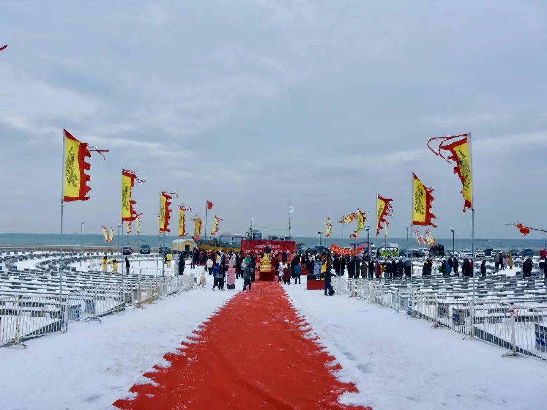 看海阳连理岛祭海盛况!_仪式_民俗_龙王