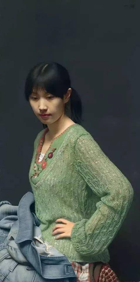 冷军的画有多真?专家质疑:这和照片有什么区别?_作品_绘画_艺术