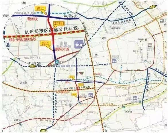 苏台高速崇福规划图图片