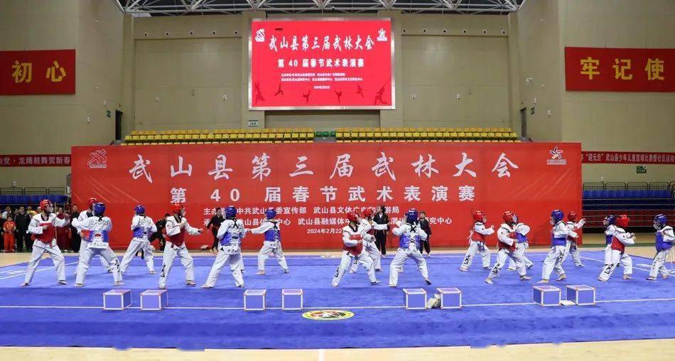 【网络中国节·元宵】武山县举办第三届武林大会暨第40届春节武术表演