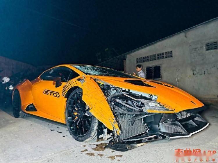 开兰博基尼车祸致人身亡,柬埔寨3名中国人坐宝马逃逸被抓