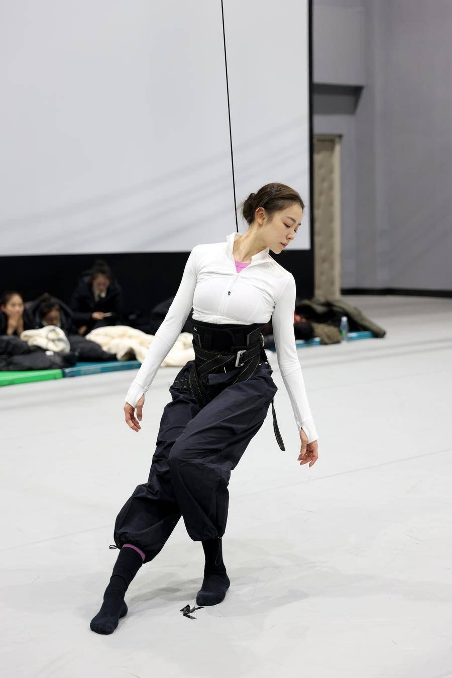 春晚《锦鲤》翩若惊鸿,领舞华宵一接受半岛专访揭秘幕后:舞蹈没有捷径