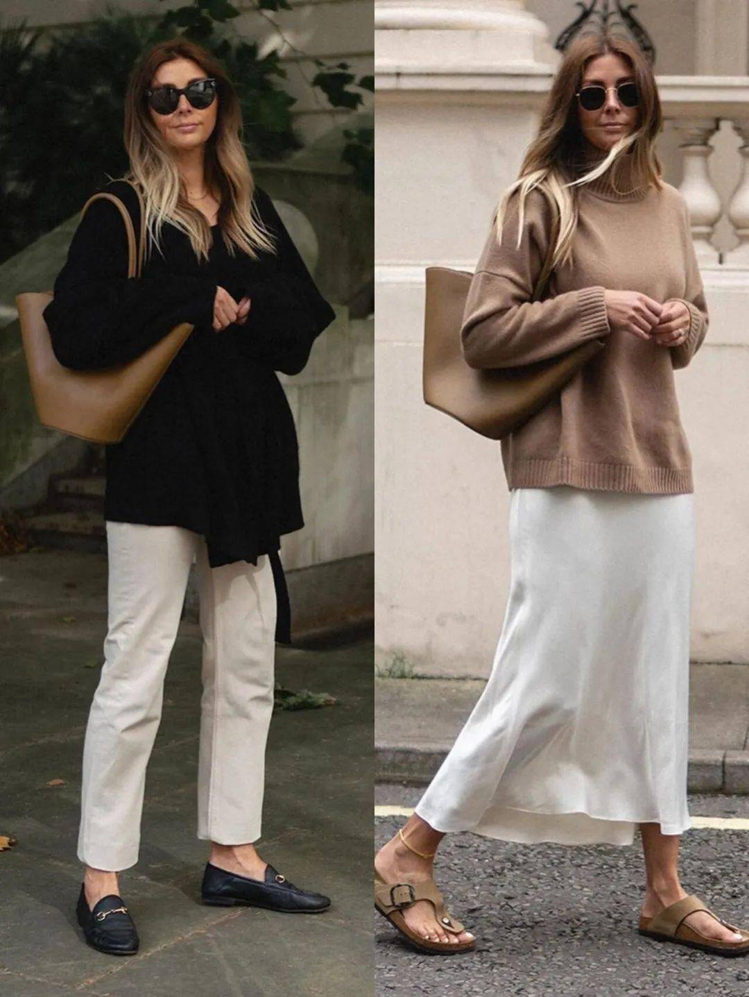 对于时尚小白来说,法式慵懒风格既能提升整体格调又不会直接拔高起点