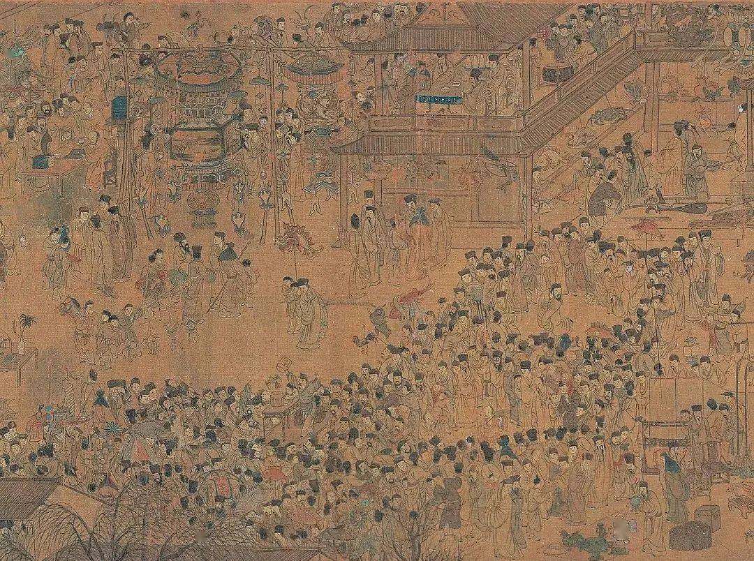 宋人过元宵:皇帝请喝酒,知府派现金_女子_宋朝_放灯