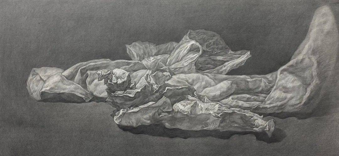 静物素描中,虚实关系很重要!_画面_整体_物体