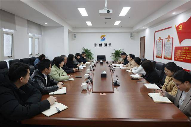 金霞经济开发区领导走访湖南财盛国际贸易有限公司_发展_园区_干劲