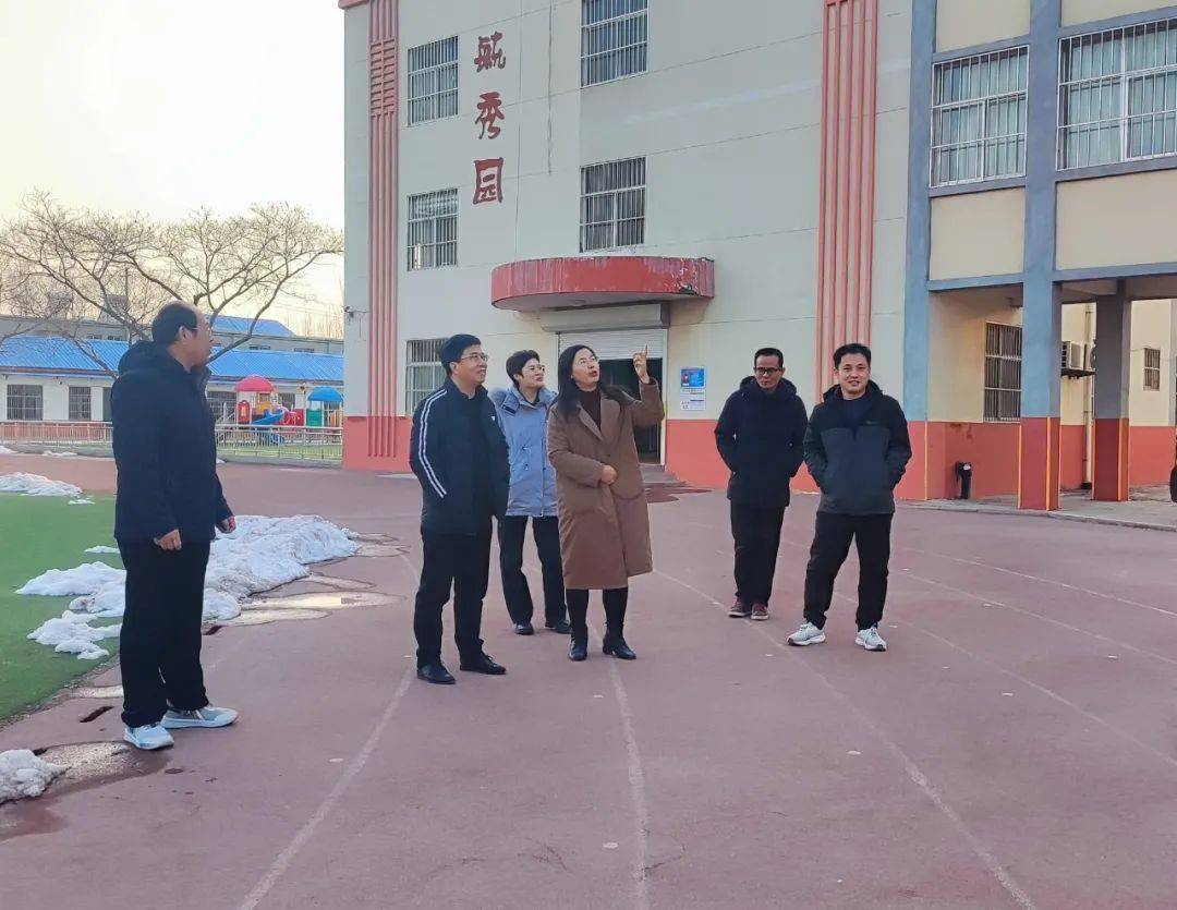郭长利督导检查开学工作_教育工委_管理_夏津县