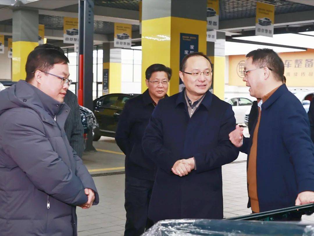 市委常委,常务副市长王大胜一同调研,井冈山经开区领导黄国栋参加有关