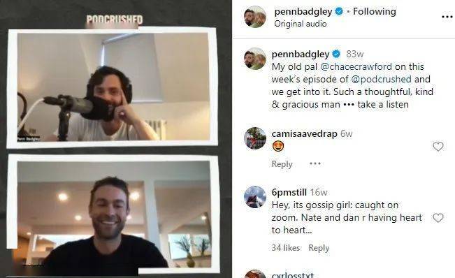 外是好姐妹的blair和乔治娜:(2019年的ins)但或许是因为发展差的太远