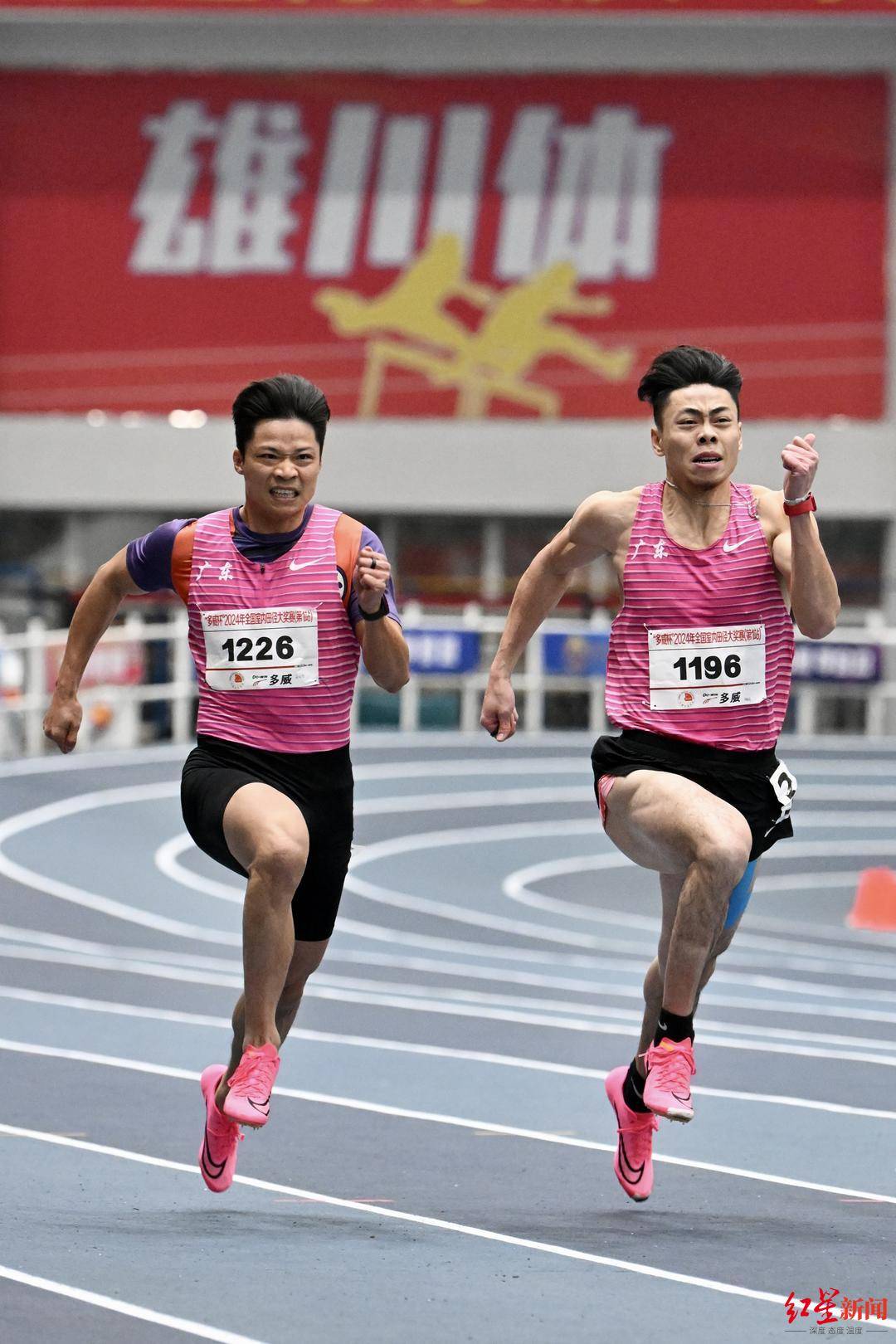 苏炳添复出之战拿到亚军,以0.01秒不敌"师弟兼徒弟"_陈冠锋_成绩_比赛