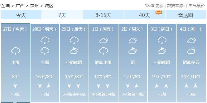 钦州人最怕的天气又要来了!
