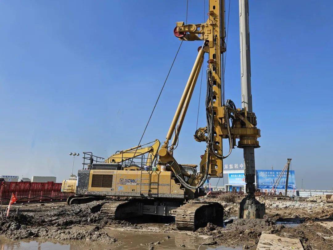 45天贯入3000根桩,徐工旋挖钻机真给力!_施工_项目_客户