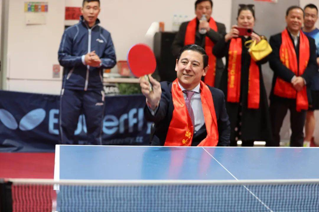 陈恩官,西班牙青田同乡会会长朱晓海,西班牙温州同乡会名誉会长李欣瑜