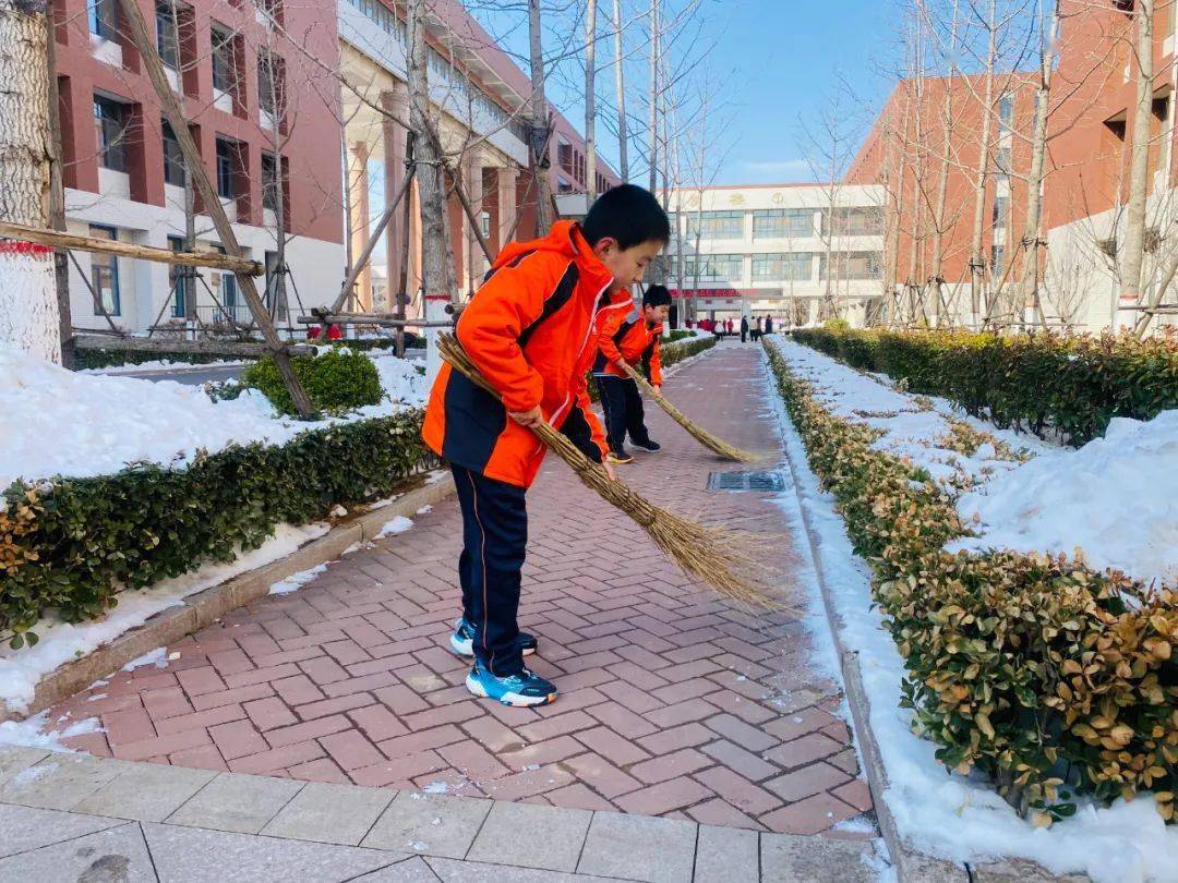 了"开学第一课"以劳动实践教育为主题的淄江中学开展了劳动教育打头阵