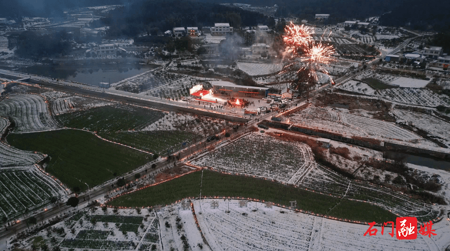 非遗传承 | 石门:欢歌笑语赛牛灯_江家湾_活动_文化广场