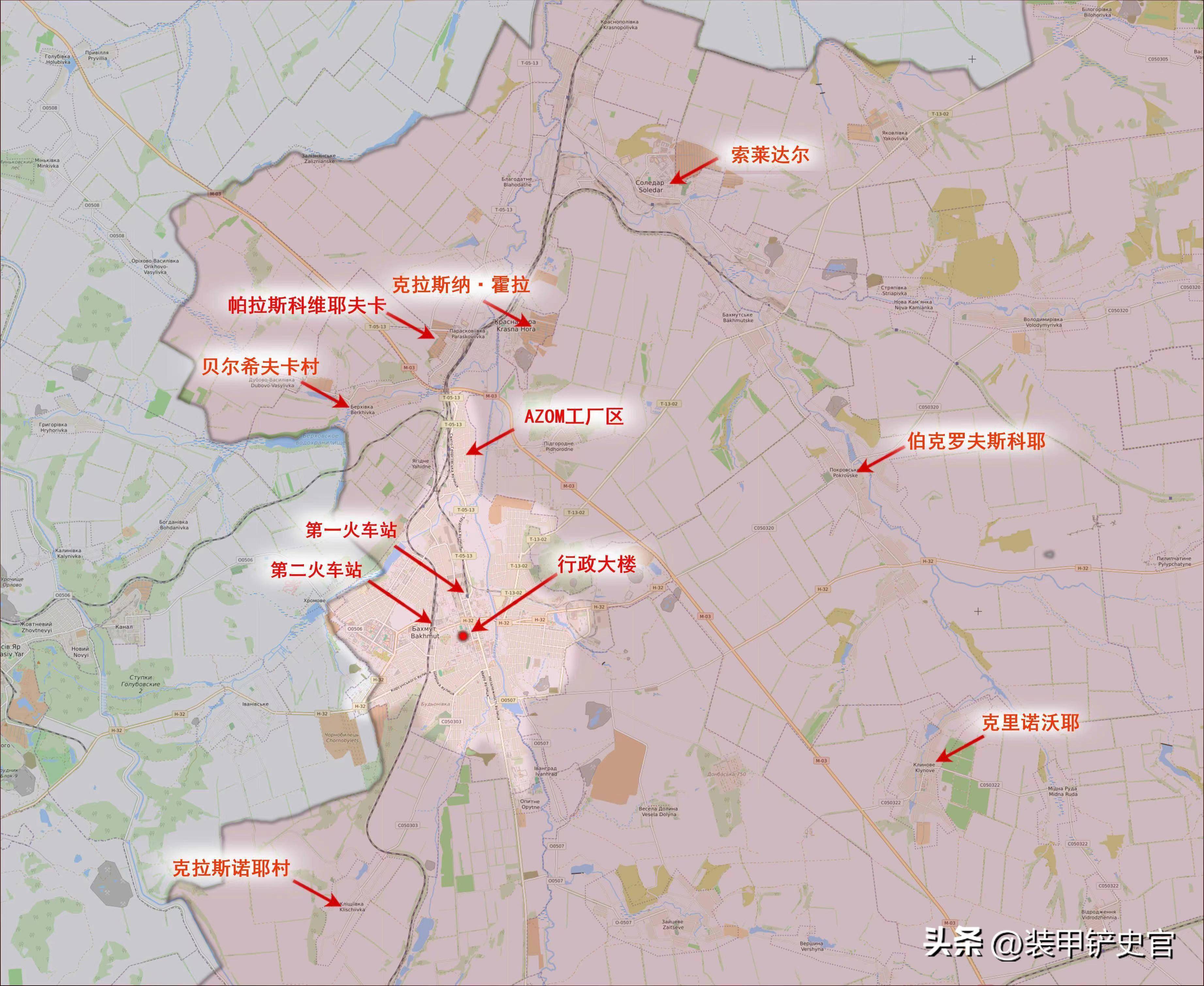小城巴赫穆特如何变成"绞肉机"?_乌军_俄军_斯克市