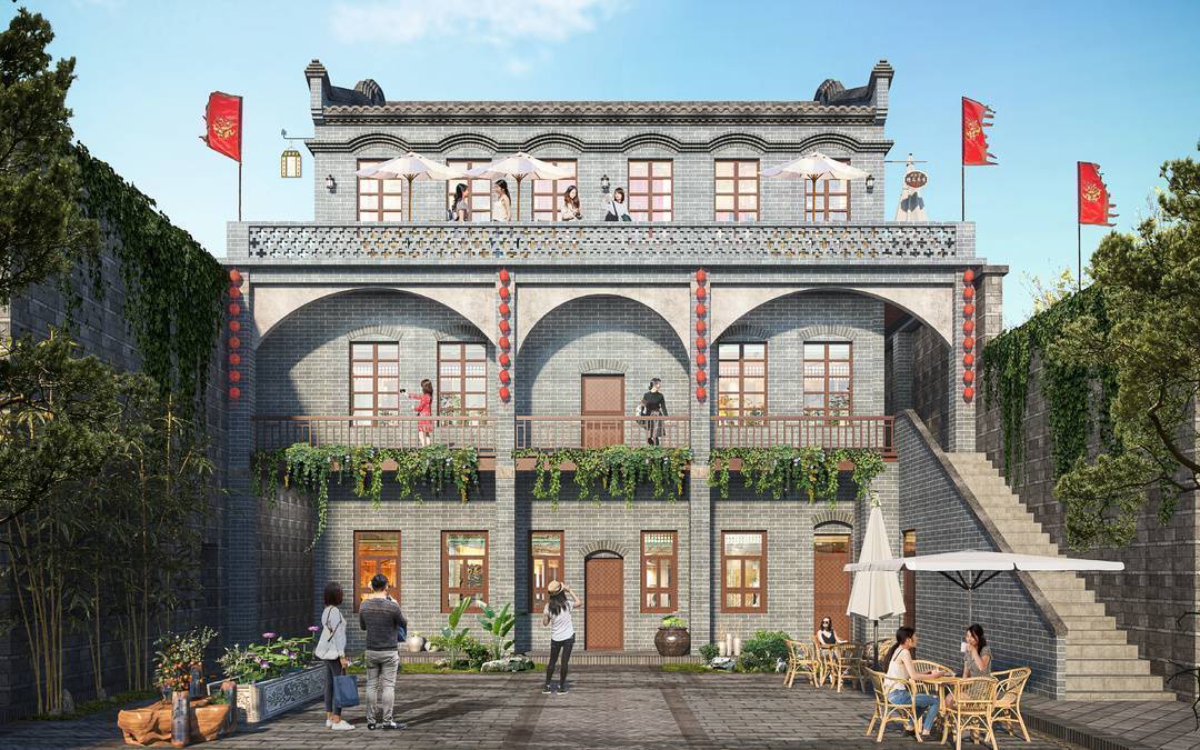 对标"宽窄巷子"打造泸州"锦里""老泸州·大河街"项目启动预招商_历史