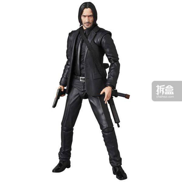 mafex 疾速追杀4 john wick caine基努甄子丹1/12人偶_官方_产品_cm