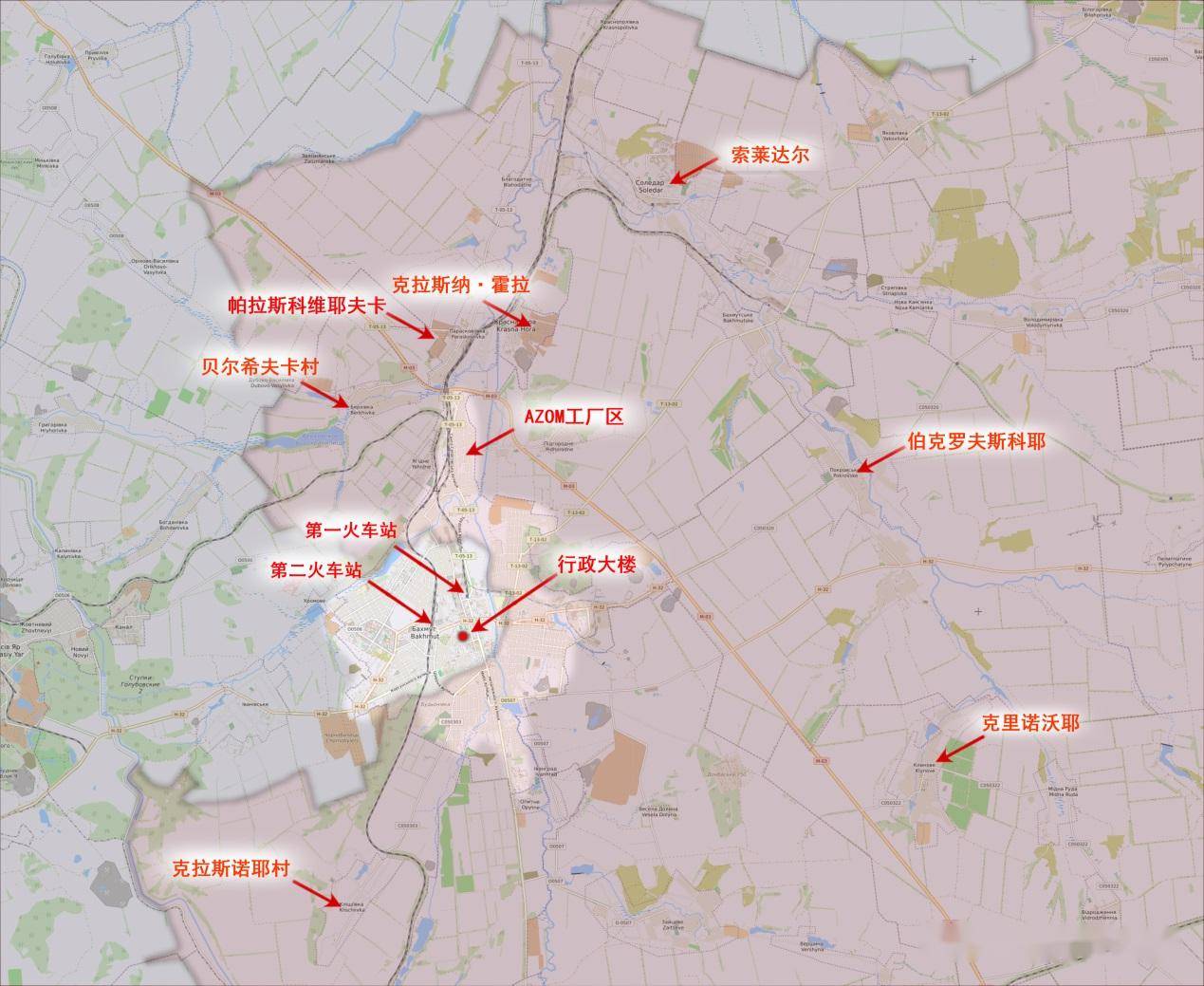 小城巴赫穆特如何变成"绞肉机"?_乌军_俄军_斯克市