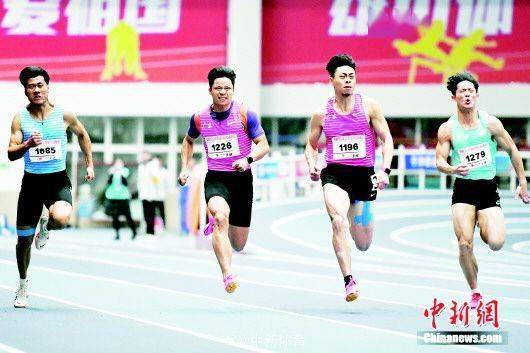 苏炳添复出摘银_决赛_奥运会_田径