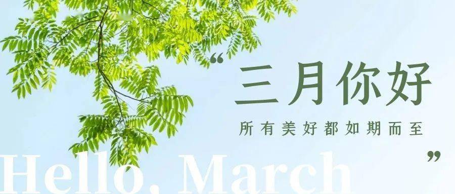 告别2月迎接3月的温柔美好文案_阳春_樱花_都会