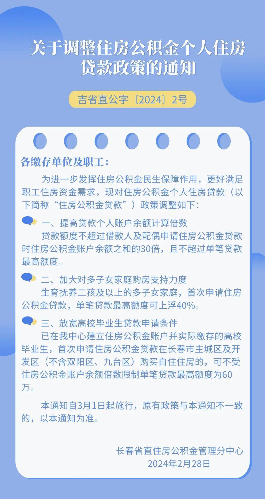 省直公积金贷款放宽申请条件 提高多孩家庭贷款额度_调整_住房_毕业生