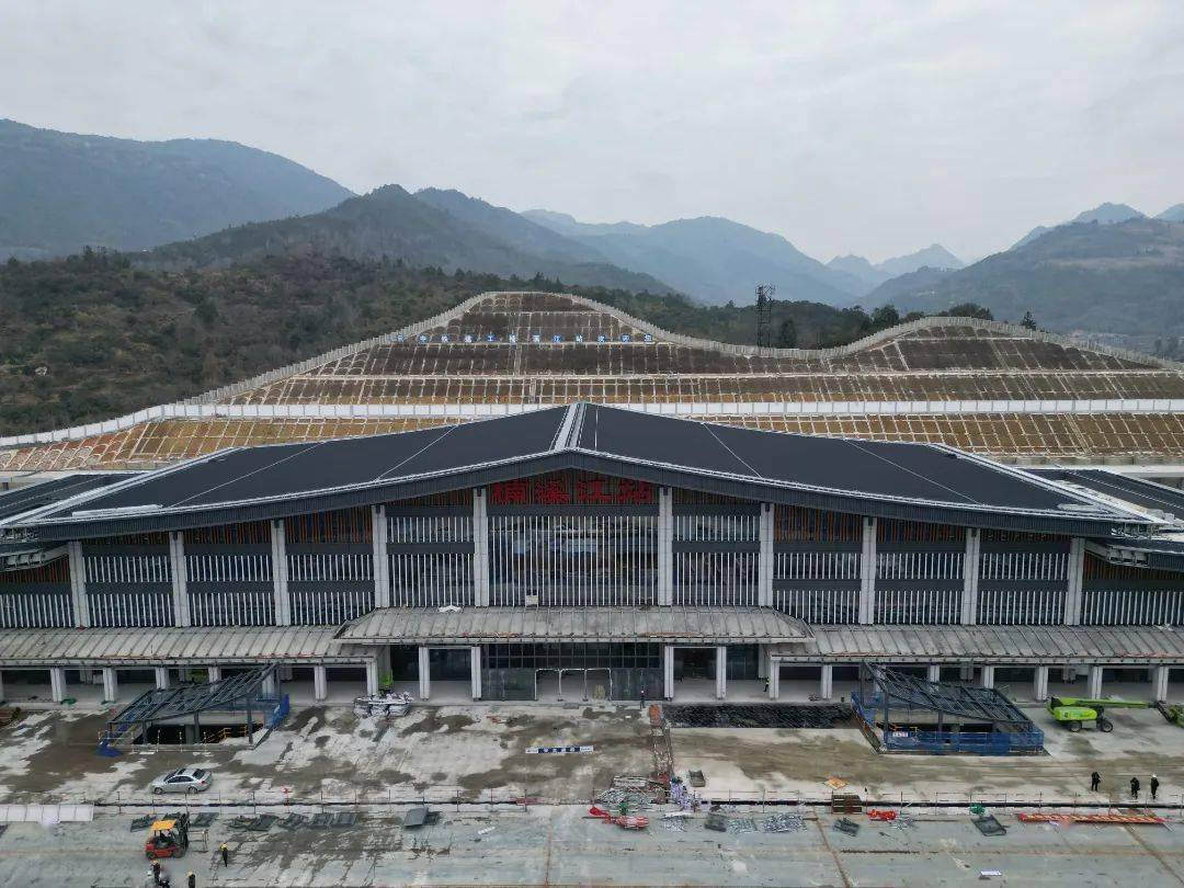 杭温铁路楠溪江站进入收尾阶段!温州北站也有新进展了_施工_站房_建筑