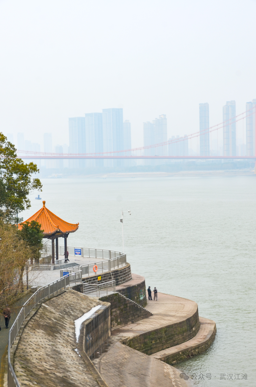 去江滩,趣江滩 | 长江边这条水位尺,竟有几百年历史!