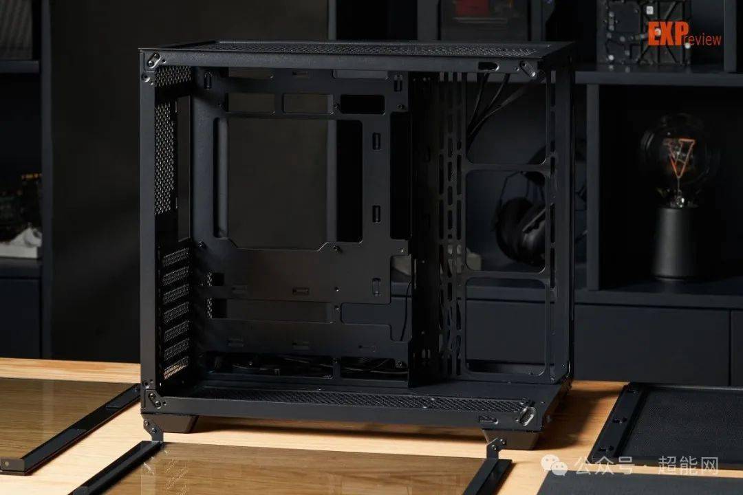 航嘉s980龙卷风evo机箱评测:入门价格带来全面海景房体验_设计_面板