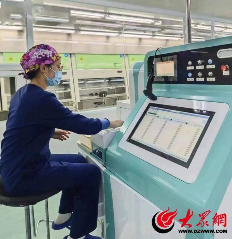 枣庄市立医院pivas已成为山东省内为数不多的同时配备智能配药机器人