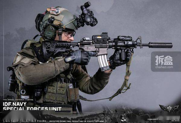 damtoys 以色列idf国防军海军 特种部队突击队 1/6可动人偶_弹匣_战术