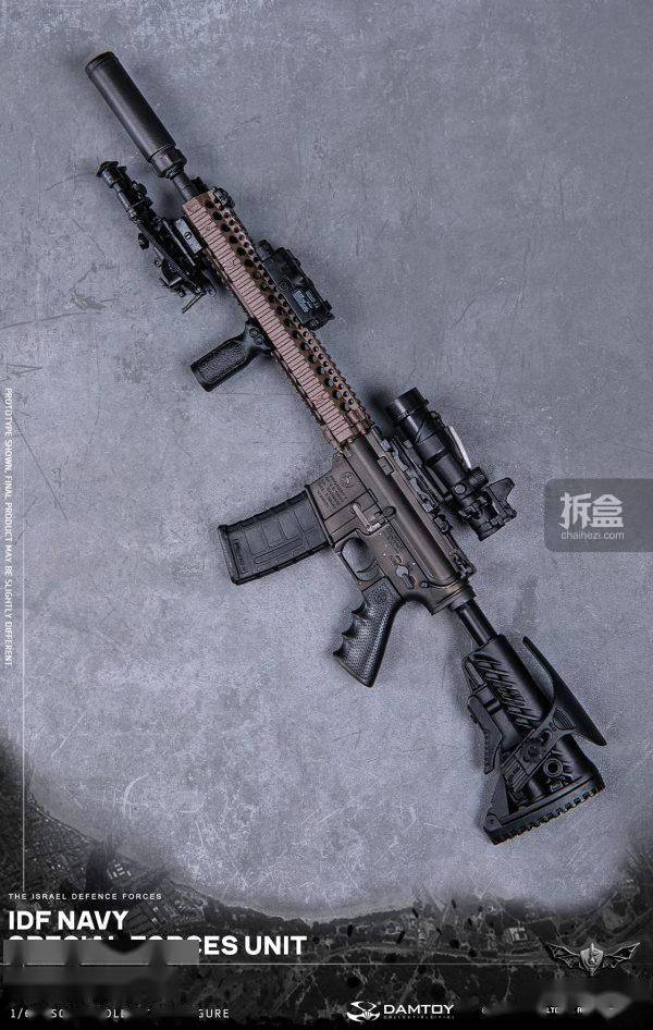 damtoys 以色列idf国防军海军 特种部队突击队 1/6可动人偶_弹匣_战术