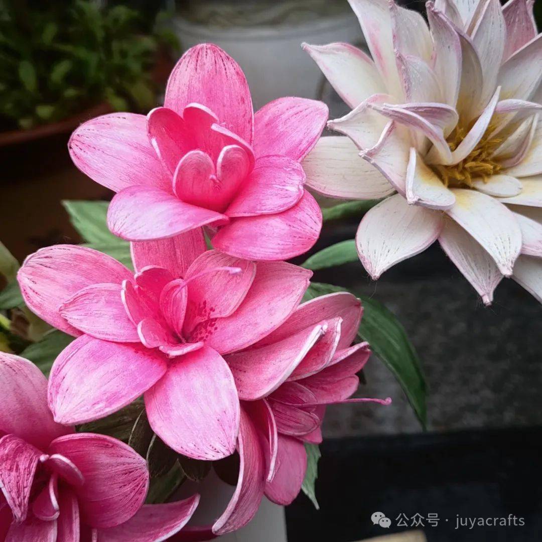 作品专辑读者小邓妈妈的衍纸花卉作品9杜鹃花
