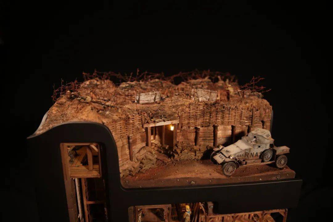 地道战,壕沟战,几乎是一战所有的精华!_模型_历史_作品