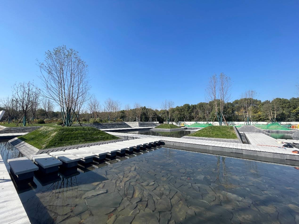 虹桥枢纽三周年|虹桥前湾公园一期计划2025年年中完工_功能_片区_生态